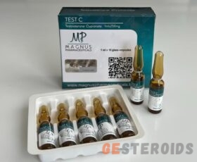Testosterone Cypionate 250/10 Magnus Amp