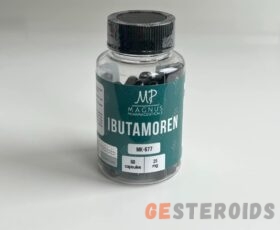 IBUTAMOREN (MK-677) 60 Capsules 25mg Magnus