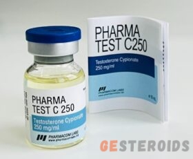 Testosterone Cypionate 250/10 Pharmacom Vial