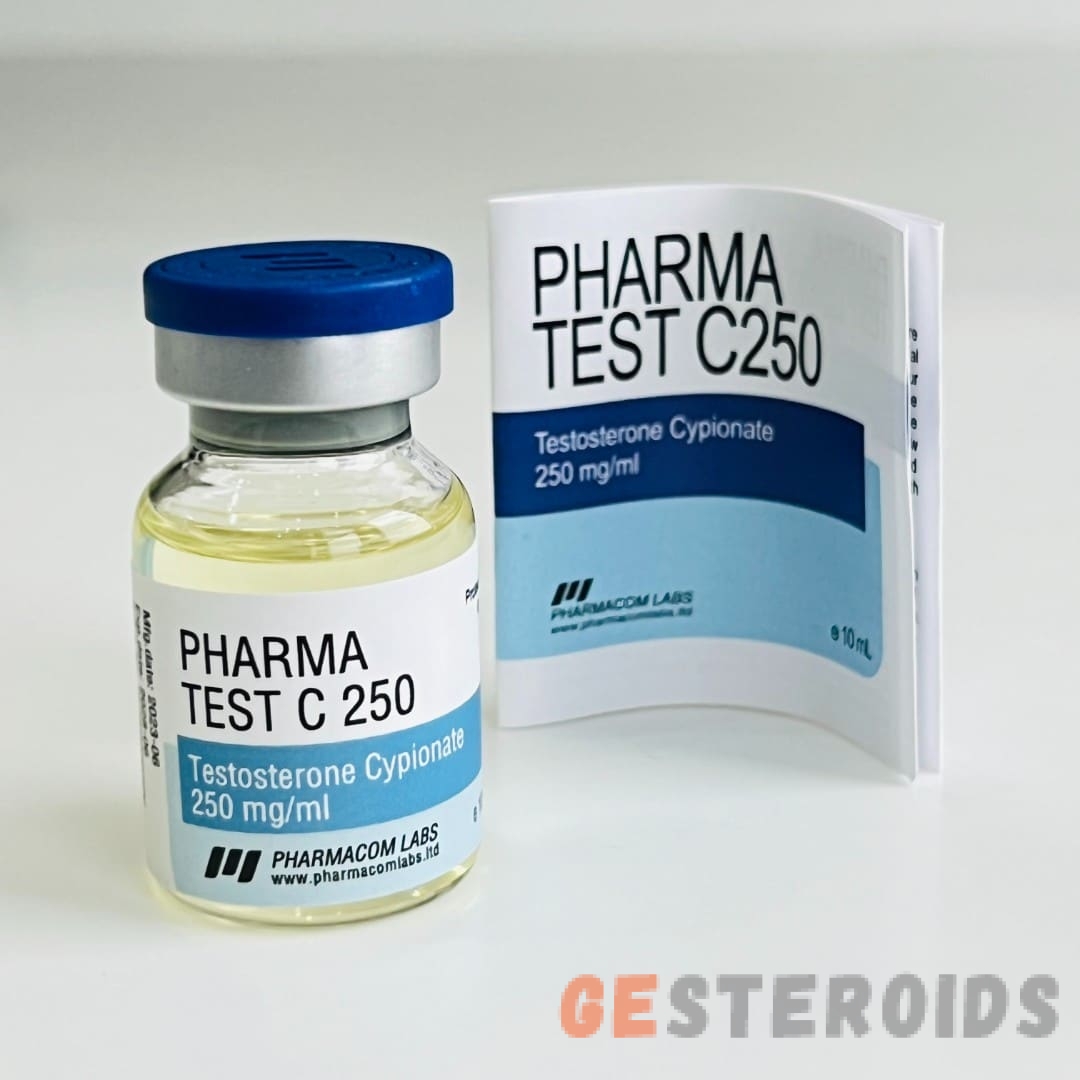 Testosterone Cypionate 250/10 Pharmacom Vial