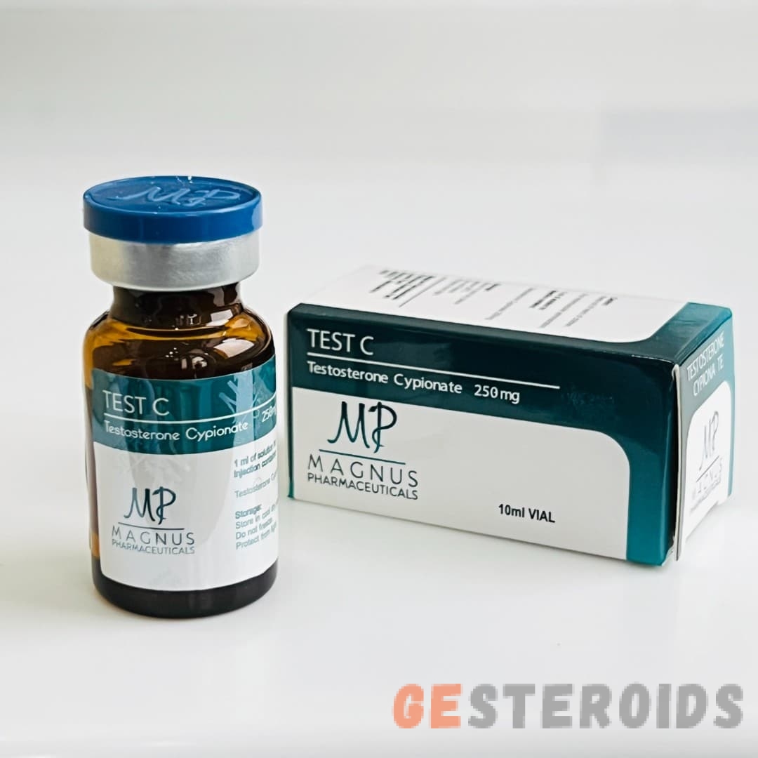 Testosterone Cypionate 250/10ml Magnus Vial